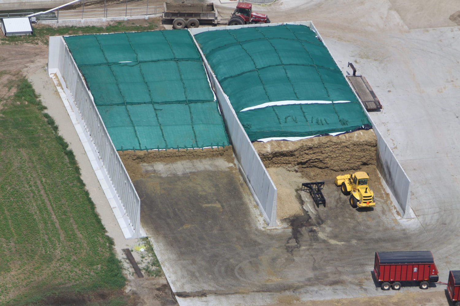 Silage Covers from Above